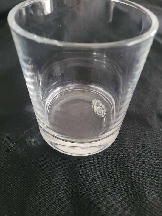 Verre signature – Empreinte discrète Aën