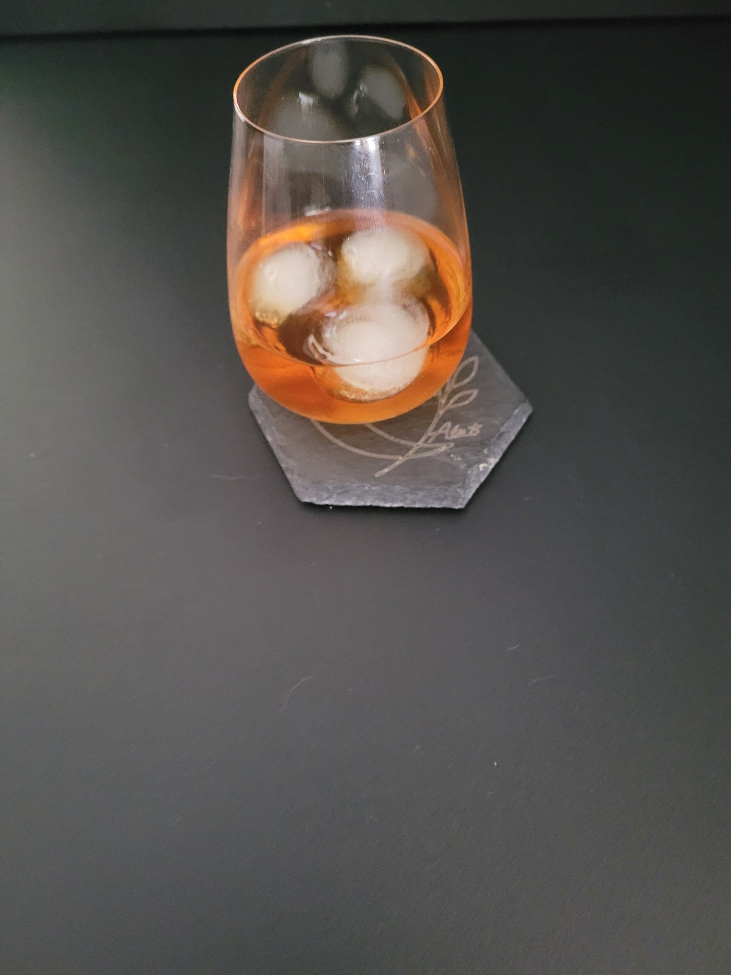 Sous-verre en ardoise – Lune & Aën – Édition Limitée 01/20